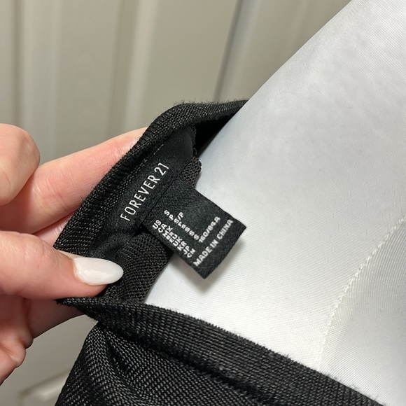 Black Sexy Body-con Forever 21 Bandage Dress - Picture 4 of 8